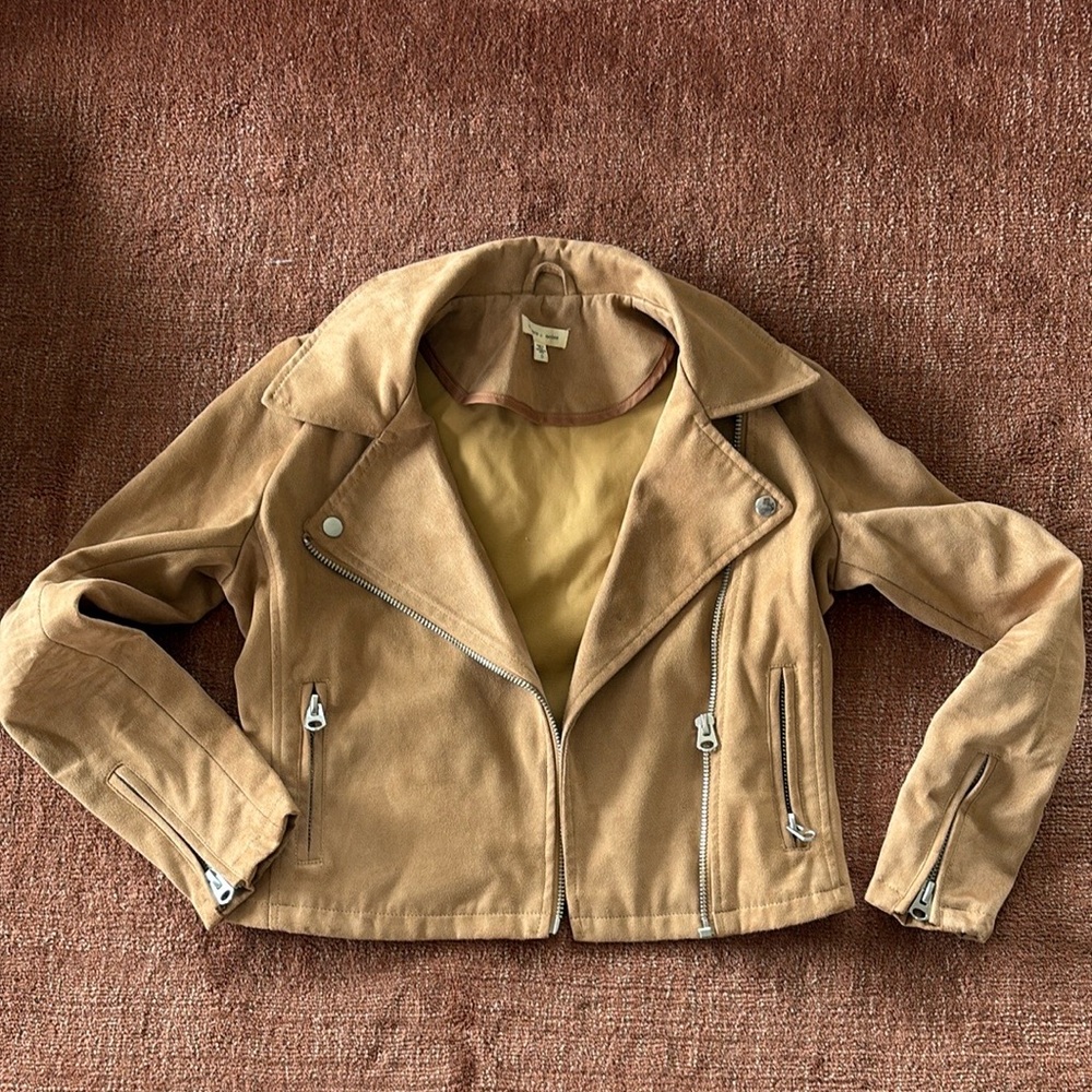 Tan Suede Women's Jacket